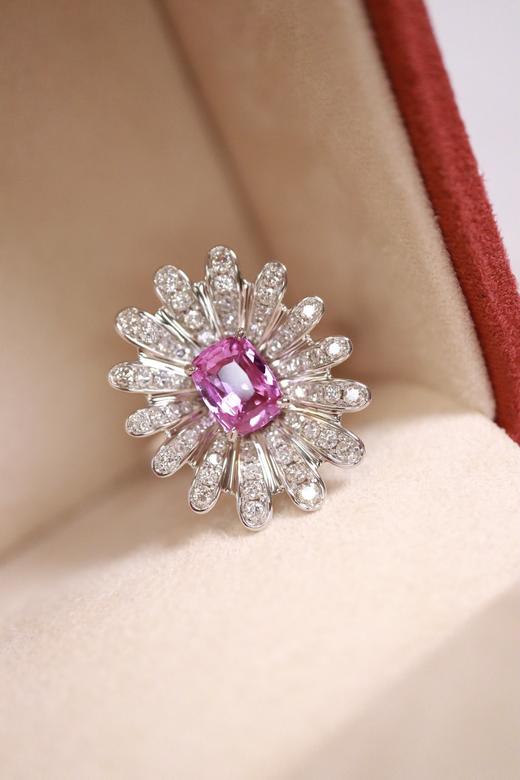 1.03ct 蓝宝石戒指 商品图3