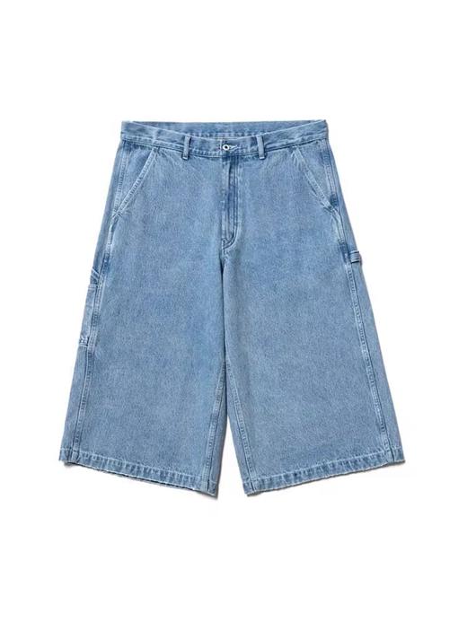 SUPERTOFU(SPTF)/RC-SS24-P007/复古洗水 磨损做旧 洗水牛仔七分裤 商品图3