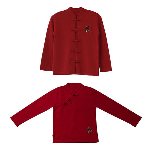 【现货】LOI限量款儿童生肖羊绒衣纯羊绒12生肖集合版（经典开衫/斜襟） 商品图3