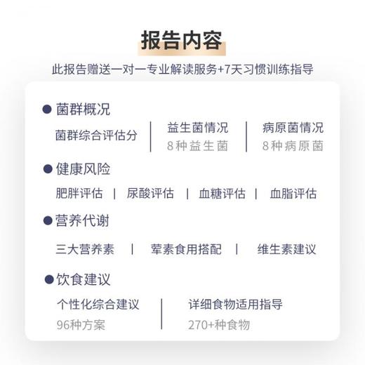 畅好道-菌群管理综合检测 16S rDNA 测序技术针对肠胃异常，四高慢病人群 商品图5