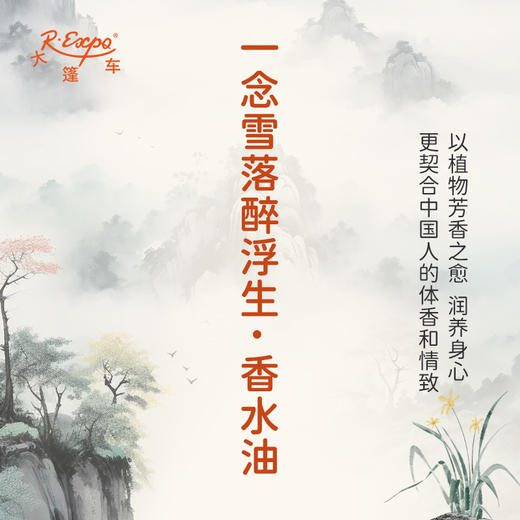 一念雪落醉浮生香水油 古风香调 植物精油香氛 适用护体香 护手油 润发丝 大篷车精油 商品图3