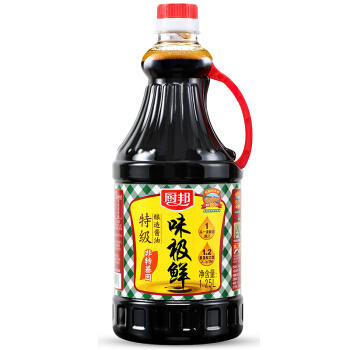 厨邦味极鲜酱油 1.25L/瓶 商品图0