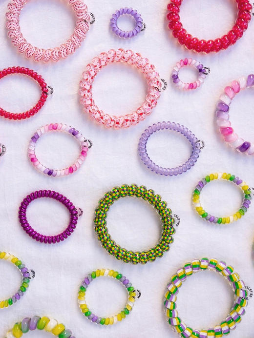 【TELETIES】时尚两用手环发圈（定制款2支/L) 商品图2