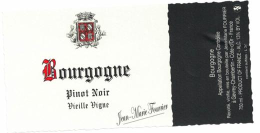 「跨境」2021傅里叶酒庄大区红葡萄酒 JM Fourrier Bourgogne Rouge 商品图0