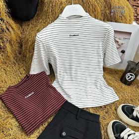 74TX20483#条纹T恤