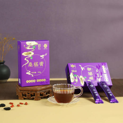 【多重黑营养 以黑养黑】李良济桑椹膏10g*16条 商品图4