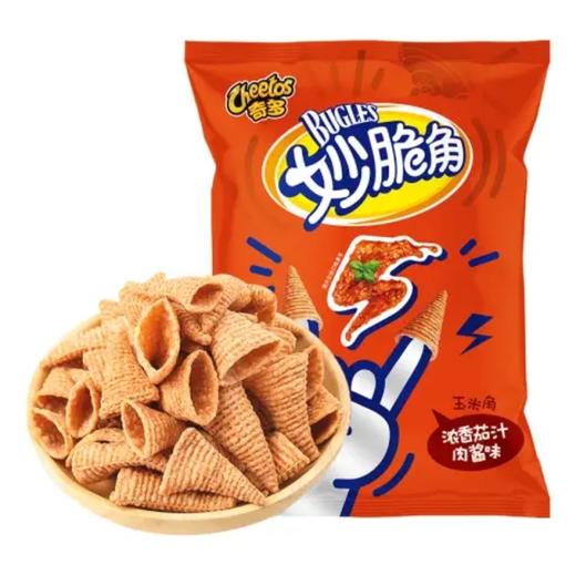 奇多妙脆角玉米角浓香茄汁肉酱味65g 商品图0