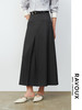 263129913前片打褶高腰半裙 商品缩略图0