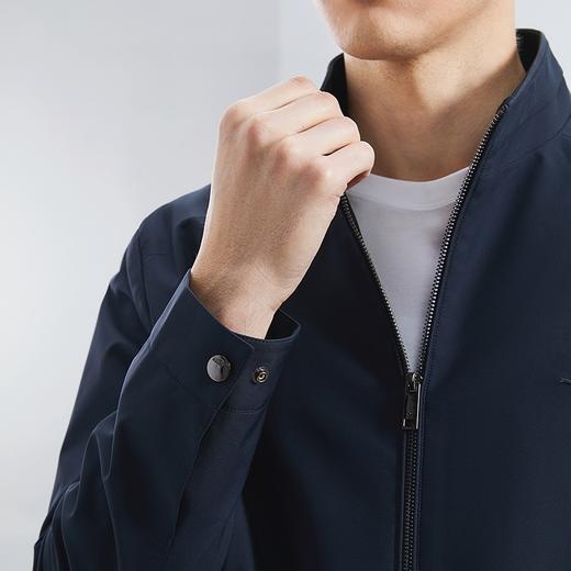 柒牌男装夹克男士2024春秋新款商务休闲干部装立领休闲茄克衫外套	126K70870 商品图2