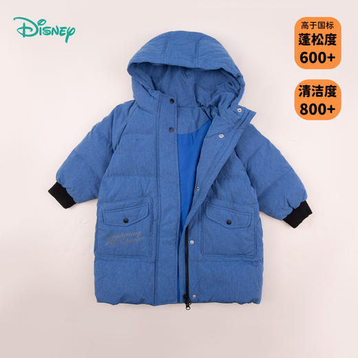 【商场同款】Disney/迪士尼保暖中长款羽绒外套224DS0805 商品图2