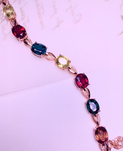 14.35ct 碧玺手链 商品图2