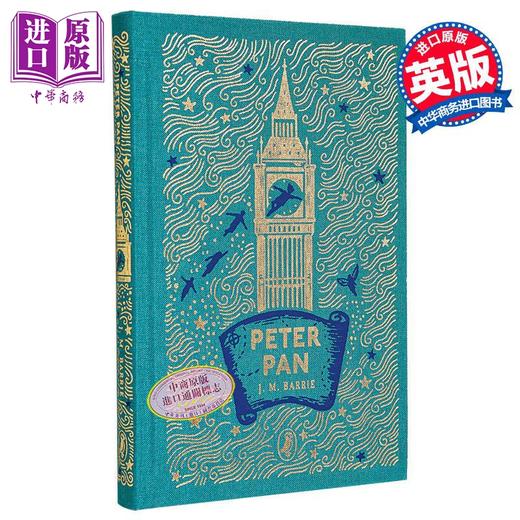 预售 【中商原版】海雀布纹经典 彼得潘 Peter Pan 英文原版 J M Barrie 大师经典文学 世界经典名著 商品图0
