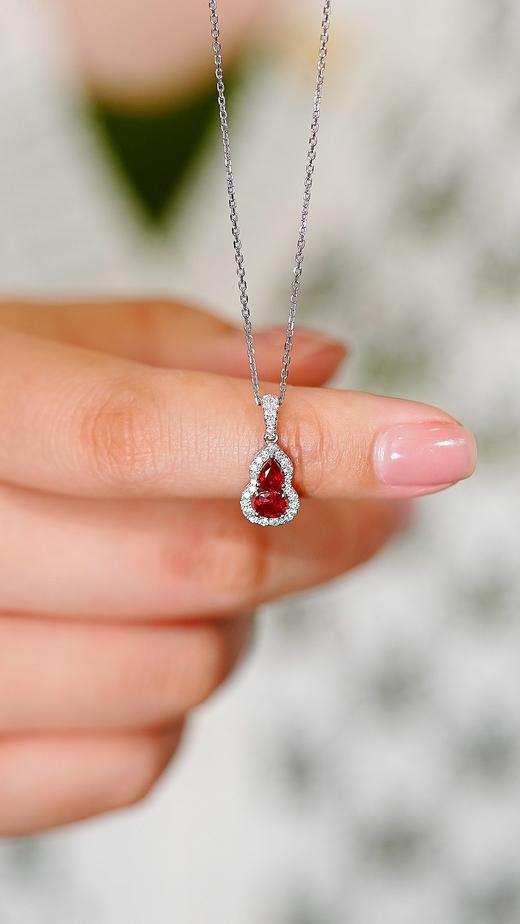 0.68ct 红宝石吊坠 商品图1