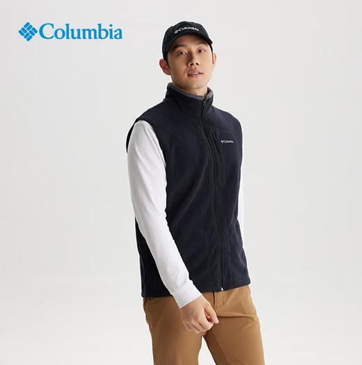 哥伦比亚男式净色抓绒马甲AE1056 商品图2
