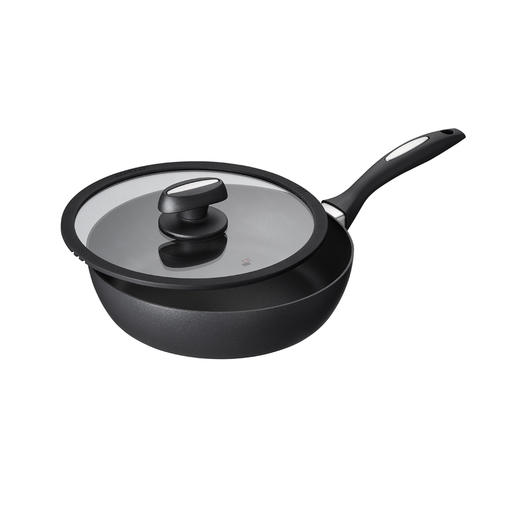 丹麦进口不粘锅SCANPAN原装煎炒锅家用平底锅电磁炉燃气灶通用（可用电磁炉)24/32cm 商品图0