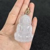 翡翠吊坠大观音约37*55mm 商品缩略图0