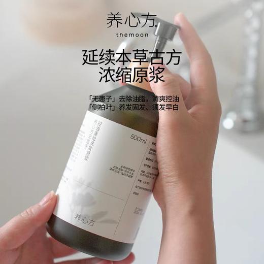 养心方 无患子控油蓬松洗发露原浆洗发水 商品图0