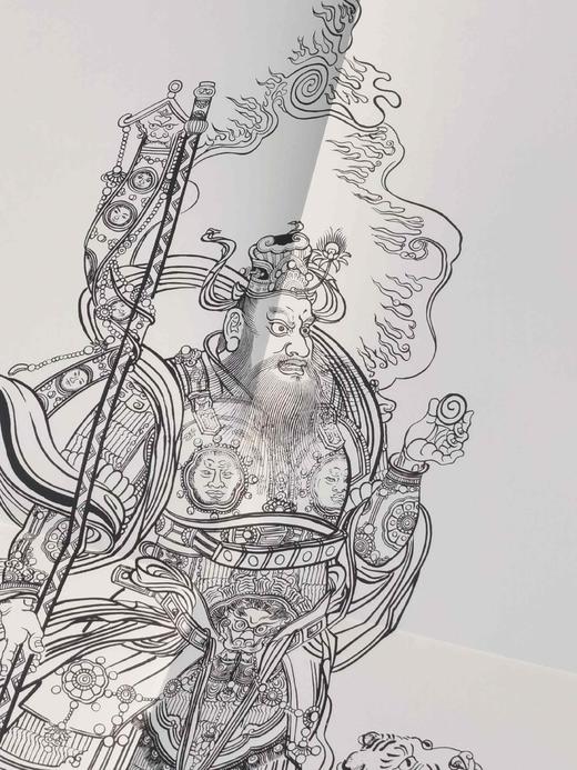 《永乐宫壁画精品线描》+《敦煌壁画精品线描》，8开，散页，成文正、张小琴主编，河北教育出版社2017年一版二印，分别定价：两册总定价134元，合售价98元。 商品图10