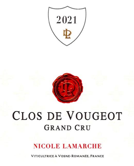 「跨境」2021 乐马士酒庄伏旧园红葡萄酒 Nicole Lamarche CLos de Vougeot Grand Cru 商品图0