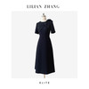 E系列-定制——轻礼服——优雅绽放——黑天鹅蝴蝶结连衣裙 2401153 商品缩略图1