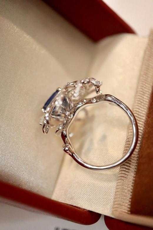 5.06ct 蓝宝石戒指 商品图8