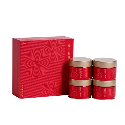 竹叶青茶业出品 高山乌龙茶特级 300g四罐装茶叶礼盒 商品图6