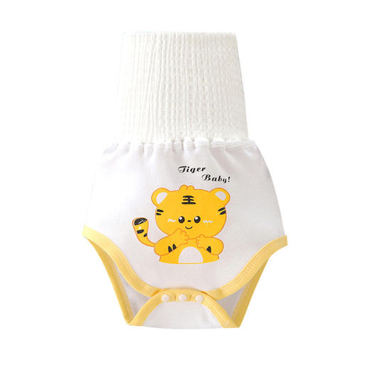婴儿纯棉肚围裤春秋夏款男女宝宝护肚脐围新生儿防着凉高腰裹肚子 商品图4