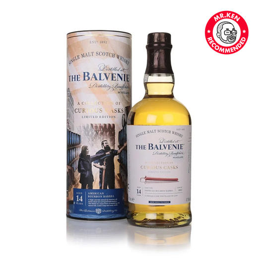 百富（Balvenie）14年美国波本桶单一麦芽苏格兰威士忌（2024故事系列） 商品图3