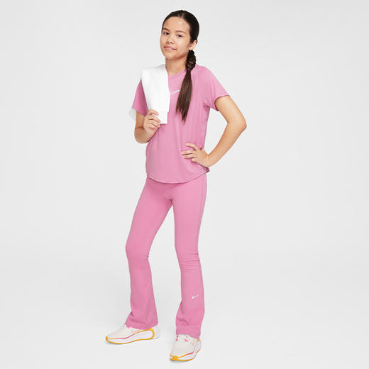 Nike One Dri-FIT 大童（女孩）速干喇叭紧身裤 FZ5609 商品图7