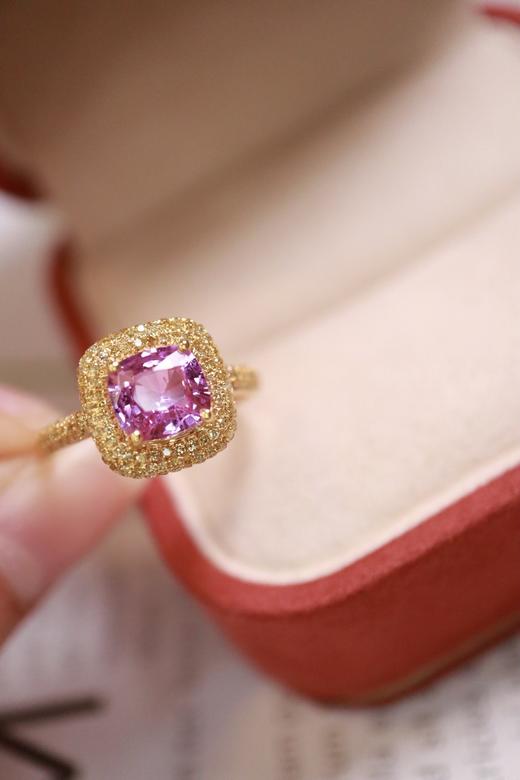 1.34ct 蓝宝石戒指 商品图0