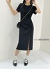 74L20106#侧抽绳连衣裙 商品缩略图1