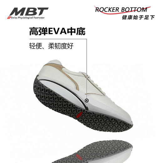MBT足健康鞋女厚底经典休闲鞋 纠正走路姿势 足弓支撑 皮质FUMA 商品图3