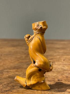 竹根雕人形吊坠，顺丰包邮