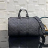 驴家M22765 全皮黑压花 花旅行包35KEEPALL BANDOULIÈRE 35 商品缩略图6