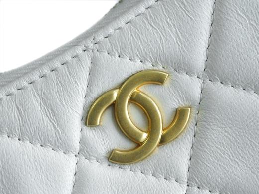 香奶奶 B 手工坊  hobo双链条腋下包大号 白色 商品图7