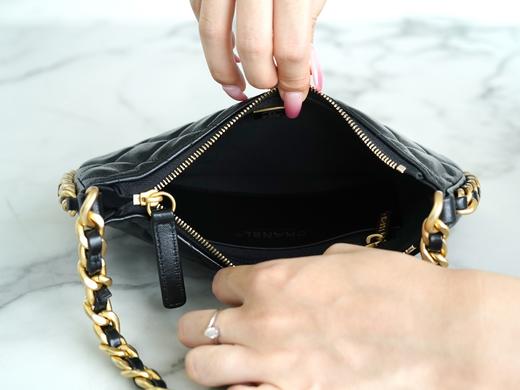 香奶奶 B 手工坊  hobo 腋下包 中号 黑色 商品图4