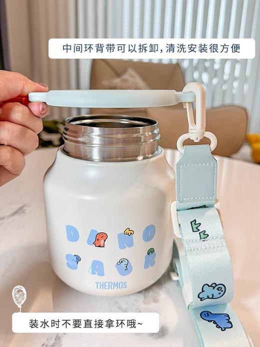 【清仓特惠4.5折，无货退款】膳魔师线条小狗吨吨桶保温杯儿童水杯大肚杯成人水壶水杯大容量1000ml【不支持补差，非质量问题不退不换】S 商品图3