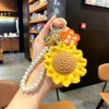 【教师节礼物】教师节快乐钥匙扣挂件送老师女创意礼物教师节向日葵花朵小礼品，精美向日葵花朵设计，送礼必备小物件。ry 商品缩略图0