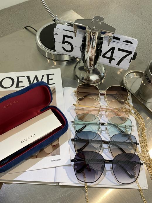 G家 MODEL:GG1089SA 方框太阳眼镜SIZE：61口15-145方形墨镜《链条?10 商品图6