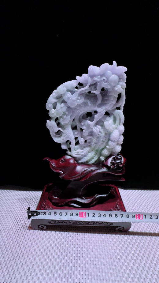 620283翡翠摆件【生意兴隆】 商品图2