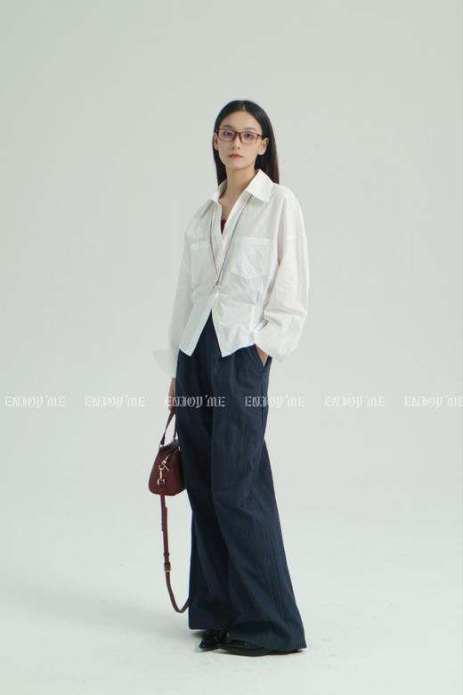 【门店同款】ENJOY秋季less is more韩系简约阔腿裤 159196922 商品图8