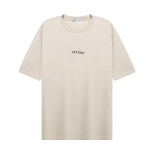 【新品上新】HX 春秋季圆领中袖T恤微宽松版型S102433147101/02 商品图7