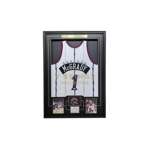 收藏系列 麦迪 猛龙队1号 球迷版 亲笔签名球衣 商品图0