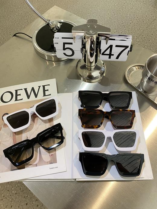 驴家  MODEL：Z1491 太阳眼镜 高端板材太阳眼镜SIZE：58口18-145男女士方形墨镜 商品图6