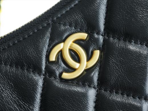 香奶奶 B 手工坊   双链条腋下包大号 黑 商品图7