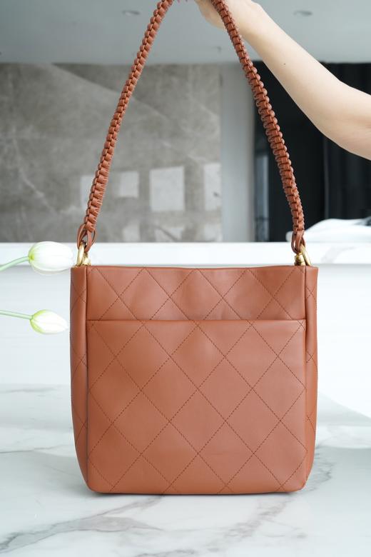 香奶奶   新款 嬉皮包 焦糖 商品图1