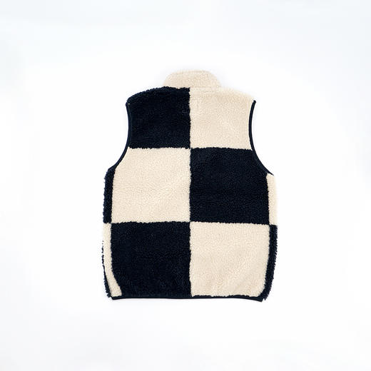 GRAMICCI CHECKERED SHERPA VEST 格子抓绒立领拉链马甲 商品图4