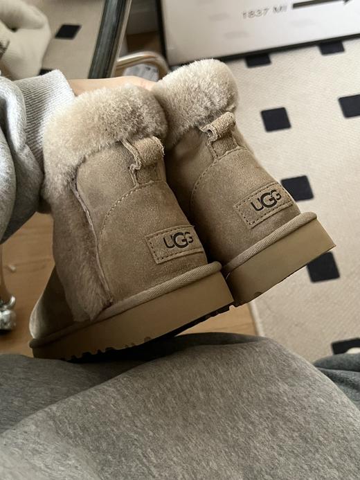UGG.2022羊驼毛边小可爱雪地靴 商品图2