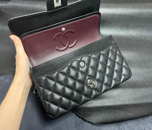 香奶奶 原厂荔枝纹 中号 黑色CF 商品图5