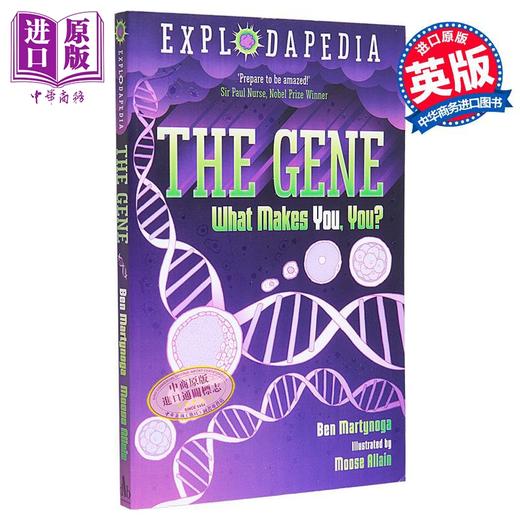 预售 【中商原版】爆炸百科系列 基因 Explodapedia The Gene 英文原版 Ben Martynoga 科学百科 科普与科学通识 商品图0